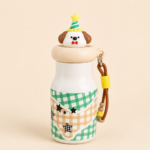 Cute Cartoon Dog Insulated Water Bottle 500 ml - Image 3