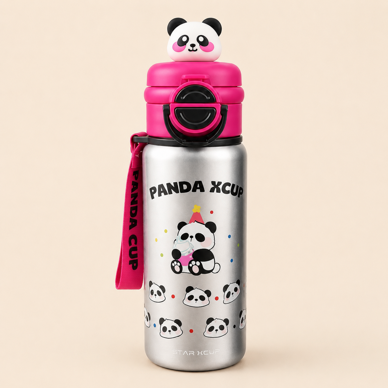 ChatGPT Image Aug 6, 2026, 10_57_23 AM (1) Panda Star Xcup Insulated Water Bottle 550 ml - Image 1