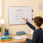 Portable Magnetic Whiteboard with Aluminum Frame - Image 2