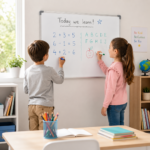 Portable Magnetic Whiteboard with Aluminum Frame - Image 6