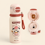 Cute Cartoon Insulated Water Bottle 500 ml - Image 4