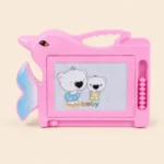 Dolphin Magnetic Drawing Board with Abacus