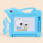 Dolphin Magnetic Drawing Board with Abacus - Image 5