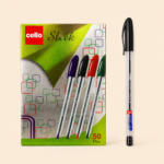 Cello Sleek 1.0mm Ballpoint Pen Box of 50 - Image 3