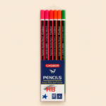 Casber Superior Quality HB Hexagonal Pencils Pack of 12