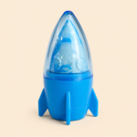 Bear Rocket Shape 2-in-1 Pencil Sharpener and Eraser - Image 2