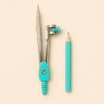Student Geometry Compass with Pencil