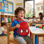 Character Plush Toddler Backpack (Captain America / Spider-Man / Minnie Mouse) - Image 3