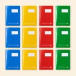 Monotone French 2-Line Exercise Notebooks – 48 Sheets, Pack of 12