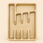 AZ Plastic Cutlery Tray – Multi-Compartment Drawer Organizer - Image 2