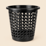 Plastic Mesh Waste Basket – Oval Open Design 28 cm *27 cm - Image 2