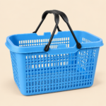 AZ Rectangular  Basket with Handles