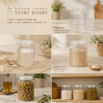 Plastic Storage Jar with Airtight Lid 5000ml - Image 3