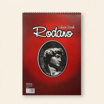 Pedia Rodano Large Drawing Sketch Book 16 cheets 24*34 cm