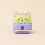 Cute Bear Desktop Pencil Sharpener with Container - Image 2