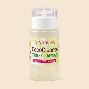 Samoa Coco Cleanse Acetone-Free Gentle Nail Polish Remover with Vitamin E – 80 ml