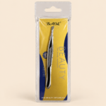 Professional Slant Tip Eyebrow Tweezers – gold