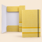Three-Flap Document Folder with Elastic Closure
