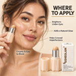 SHEGLAM Snatch ’n’ Glow Stick Concealer – 02 Buttercream- 6 g - Image 2