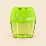 Maped Shaker 2-Hole Pencil Sharpener with Canister - Image 3