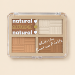 Natural Multi-Use Contour Palette – 4 Shades -20 g