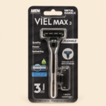Viel Men Max 3 Premium Metal Handle Razor with 2 Cartridges