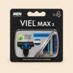 Viel Men Max 3 Replacement Razor Cartridges 4-Pack