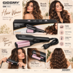 Geemy GM-2960 Professional Hair Waver – Ceramic Hair Crimper 200°C - Image 2