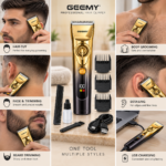 Geemy GM-8052 Professional Cordless Hair Clipper & Beard Trimmer - Image 2