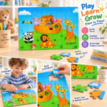 Animal Educational Puzzle 26*37 cm - Image 2