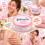 Johnson's 24-Hour Moisture Soft Cream Face & Body 200ml – Normal Skin - Image 2