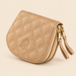 Women’s Quilted Double-Zip Wristlet Wallet