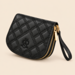 Women’s Quilted Double-Zip Wristlet Wallet - Image 2