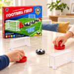 Football Field Hover Soccer Game Set – 789-12D - Image 3