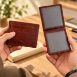 Cambridge Brown Leather Card Holder Wallet for Men - Image 3