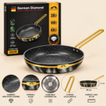 Momaz German Diamond 26cm Non-Stick Frying Pan - Image 2