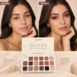 Ruby Rose Glass Mirror Shade Eyeshadow Palette 18 Shades (HB-F2603) - Image 2
