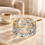 Glass with Gold Rim – 105 mm - Image 2