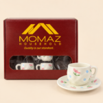 Momaz Florence Floral Coffee Set – 6 Cups & 6 Saucers
