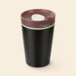 400 mL Silicone Travel Tumbler with Leak-Proof Lid