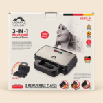 Momaz Multi Grill 3-in-1 Berlin Series 1000W LZV027