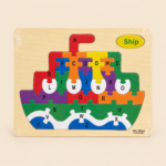 Wooden Ship Alphabet Puzzle A-Z