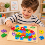 Wooden Cattle Alphabet Puzzle A-Z - Image 2