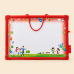 Double-Sided Arabic Alphabet Learning Board with Whiteboard and Marker - Image 3