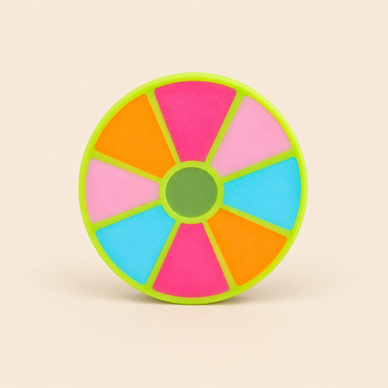 ChatGPT Image Sep 8, 2026, 12_13_56 PM Round 8-Piece Colorful Eraser Wheel Set - Image 1