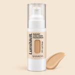 Samoa LumiMelt Radiant Long-Wear Foundation – 402 Light Beige-30ml