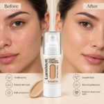 Samoa LumiMelt Radiant Long-Wear Foundation – 403 Natural Beige-30 ml - Image 2