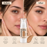 Samoa LumiMelt Radiant Long-Wear Foundation – 405 Tan-30ml - Image 2