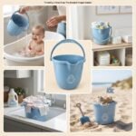 Dünya Plastik 13L Baby Bucket with Handle - Image 2