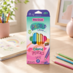Star Color Pastel Duo Coloured Pencils – 12 Pencils, 24 Colours - Image 2